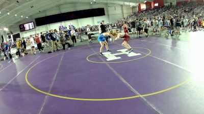 132 lbs Cons. Round 2 - Kaiden Acierno, MVKWA Knights Wrestling Club vs Mikhail Montgomery, Samurai Wrestling Club