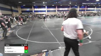 120 lbs Consi Of 64 #2 - Jonathan Woods, KC Elite vs Noah Halstead, Lancaster HS