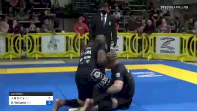 John B Gutta vs Dominick Williams 2021 Pan IBJJF Jiu-Jitsu No-Gi Championship