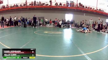 113 lbs Champ. Round 1 - Daniel Hornbaker, Warrior Regional Training Center vs Kellan Zuber, Greenfield Wrestling Club