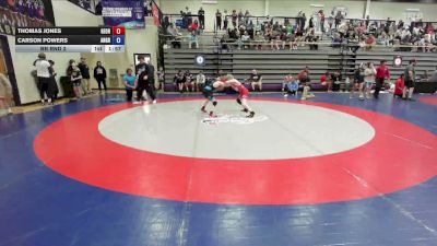 82 lbs Rr Rnd 2 - Thomas Jones, Georgia vs Carson Powers, Angry Peach Wrestling Center