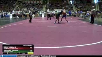 182 lbs Champ. Round 1 - Brennen Yamane, Bayside Academy vs Gray Williams, Orange Beach High School