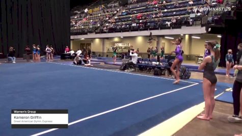 Kameron Griffin - Women's Group, Great American Gymn. Express - 2021 Women's Xcel Region 4 Championships