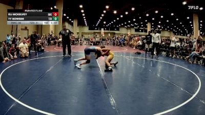 116 lbs Round 4 (6 Team) - Eli McKelvey, Elevate WC vs Ty Bowser, Tasmanian Devils