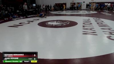 174 lbs Cons. Round 1 - James Romaine, TCNJ vs Giovanni Hernandez, Iowa Lakes CC