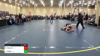 132 lbs 5th Place - Mason Weyant, Chestnut Ridge vs Jonah Erdely, Frazier