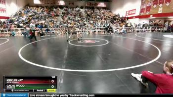 106 lbs Cons. Round 1 - Cache Wood, Sheridan vs Kirklin Hay, Rock Springs