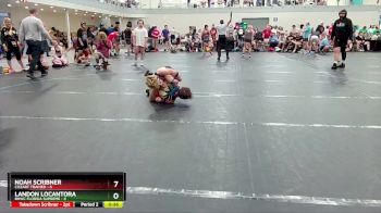 113 lbs Round 1 (4 Team) - Noah Scribner, Cozart Trained vs Landon Locantora, BHWC Florida Supreme