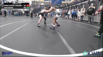 155 lbs Quarterfinal - Prince Charles- Shelburn, Standfast vs Evan Moore, Prodigy Elite Wrestling