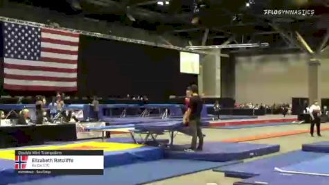 Elizabeth Ratcliffe - Double Mini Trampoline, So Cal TTC - 2021 USA Gymnastics Championships