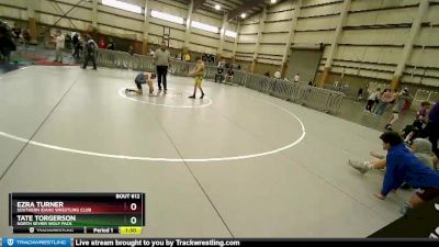 92 lbs Cons. Round 2 - Tate Torgerson, North Sevier Wolf Pack vs Ezra Turner, Southern Idaho Wrestling Club