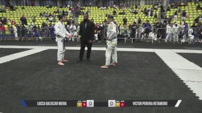 Victor Pereira Retameiro vs Lucca Baltazar Meira 2026 CBJJE International BJJ Championships