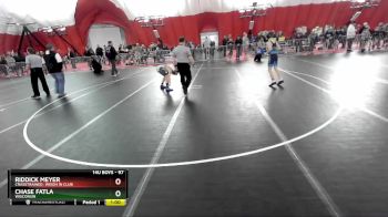 97 lbs Champ. Round 1 - Riddick Meyer, CrassTrained: Weigh In Club vs Chase Fatla, Wisconsin