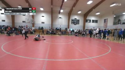 120 lbs Cons. Round 2 - Gio Kim, Friends` Central vs Macklin Sullivan, William Penn Charter School