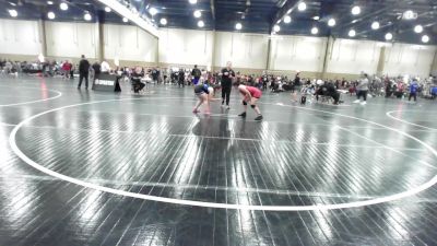 125 lbs Consolation - Cat Kenney, Brevard FCA vs Lana Loucks, Wellington Wrestling