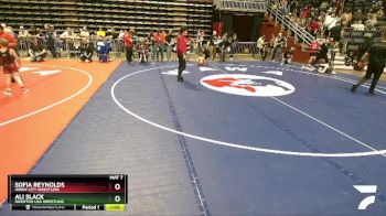 43 lbs 3rd Place Match - Sofia Reynolds, Windy City Wrestlers vs Ali Slack, Riverton USA Wrestling