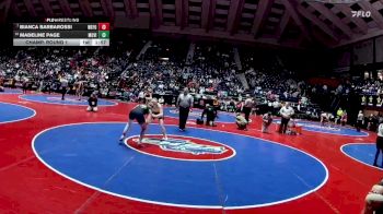 155 lbs Champ. Round 1 - Bianca Barbarossi, West Forsyth vs Madeline Page, Mountain View