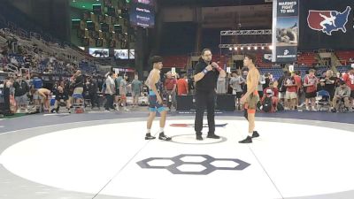 120 lbs Cons. Sub-rd Of 32 - Xavier Garcia, California vs Hamid Hashimi, Colorado