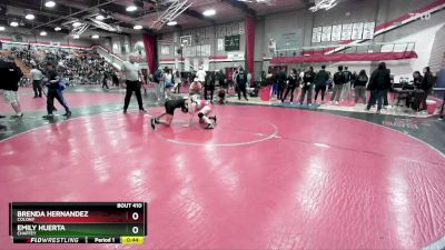 115 lbs Cons. Round 3 - Emily Huerta, Chaffey vs Brenda Hernandez, Colony