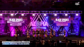 Cowgirl Athletics - Black Spades [2026 L4.2 Senior Coed - D2 Day 3] 2026 Aloha Grand Nationals