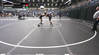 133 lbs Champ. Round 3 - Liam Knerr, Doane University vs David Ritchey, Labette Community College
