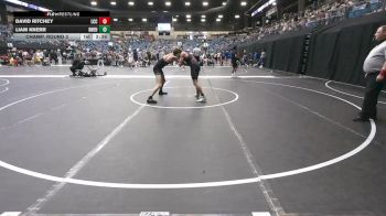 133 lbs Champ. Round 3 - Liam Knerr, Doane University vs David Ritchey, Labette Community College