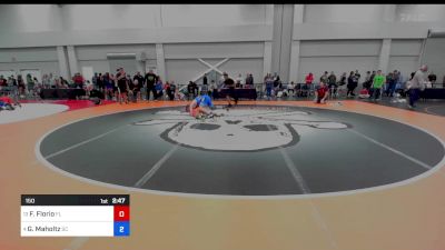 150 lbs Rd Of 16 - Frankie Florio, Fl vs George Maholtz, Sc