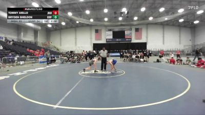 116 lbs Semifinals (4 Team) - Tommy Aiello, John H Glenn HS vs Bryden Sheldon, Unatego-Unadilla Valley-Franklin