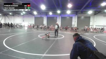 40 lbs Consolation - Kynzlee Alvarado, Golden Backs MRTC vs Kelly Walker, Top Notch