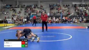 150 lbs Prelims - Carter Reis, Buffalo Valley Wrestling Club Elem vs Matthew Green, Team 922