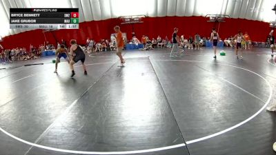165 lbs Placement Matches (8 Team) - Bryce BENNETT, Savannah-Maysville B vs Jake Grubor, Mauston
