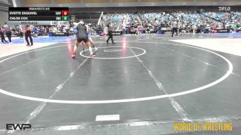 161 lbs 5th Place - Evette Esquivel, Toppenish Bad Boys Wrestler vs Chloe Cox, Durham Wrestling Club