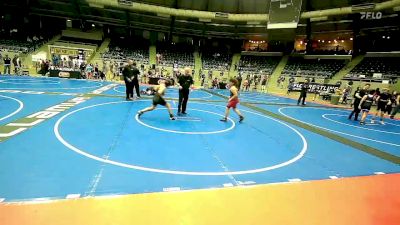 120 lbs 3rd Place - Rance Gullett, Hilldale Youth Wrestling Club vs Travis Cox, Cleveland Take Down Club