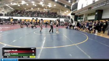 125 lbs Champ. Round 1 - Draken Miller, Meridian vs Jedsen Aldrich, Middleton