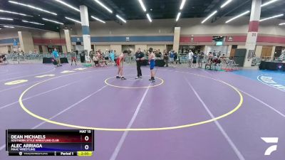 125 lbs Round 5 - Dean Michaels, Southern Style Wrestling Club vs Alec Arriaga, MAAC Wrestling