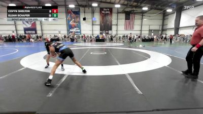 126 lbs Consi Of 64 #2 - Covyn Shelton, IN vs Elijah Schafer, GA