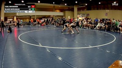 132 lbs 2nd Wrestleback (32 Team) - Cael Brubaker, North DeSoto Red vs Blake Hutchison, Alabama Elite Gold