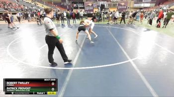 126 lbs Cons. Round 2 - Robert Twilley, Florida vs Patrick Provost, Zumwalt Wrestling Club