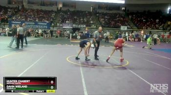 D 1 126 lbs Champ. Round 2 - Hunter Chabert, Brother Martin vs Davin Wieland, Hahnville