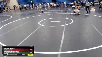 106 lbs Round 2 - Jack Sponenburgh, Kearney vs Cole Caniglia, Creighton Prep