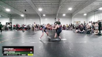 80/85 Cons. Semi - John Strong, West Wateree Wrestling Club vs Zeke Brady, Rivertown Wrestling