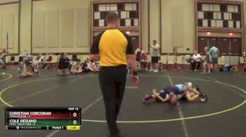 78 lbs Finals (8 Team) - Christian Corcoran, Team Gotcha vs Cole Desiano, Steel Valley Red