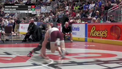 139 lbs Semifinal - Dalton Wenner, Cranberry vs Reef Dillard, Bethlehem Catholic