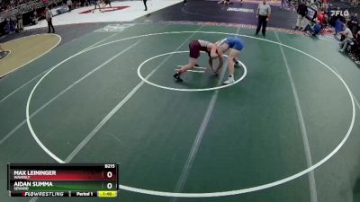 Champ. Round 1 - Aidan Summa, Seward vs Max Leininger, Waverly