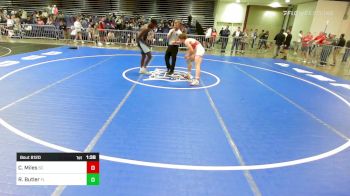 170 lbs Consi Of 64 #2 - Carson Miles, SC vs Ronald Butler, FL