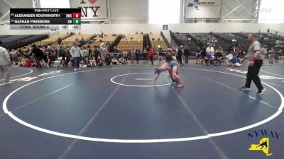 145 lbs Cons. Round 6 - Alexander Southworth, B2 Wrestling Club vs Nathan Freebern, Oswego Wrestling