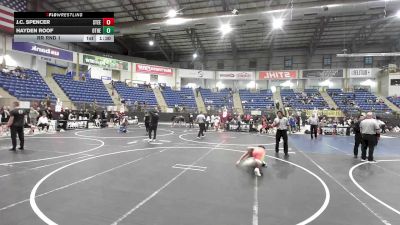 130 lbs Rr Rnd 2 - Brevyn Bonilla, Bear Cave WC vs Vincent Amorosa, Black Fox Wrestling Academy