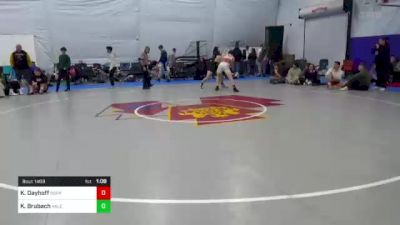 167 lbs Final - Kyle Dayhoff, Boiling Springs vs Keith Brubach, Valencia