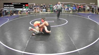 150 lbs Cons. Round 2 - Jullien Yoder, Dallas vs Daisuke Parisi, Beaverton