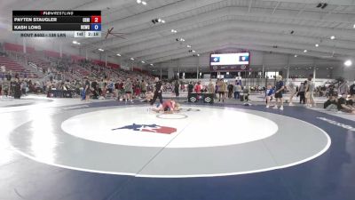 138 lbs Cons. Sub-semis - Payten Staugler, Celina Highschool vs Kash Long, Bear Cave Wrestling Club